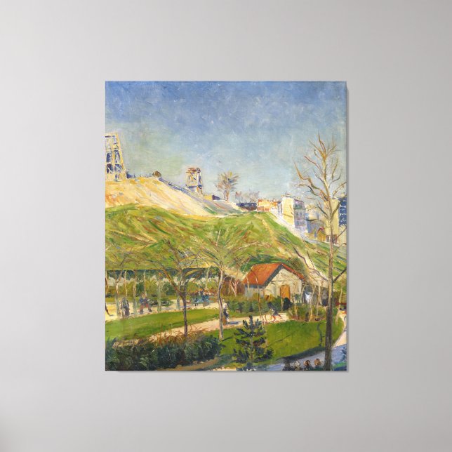 Der Square Saint-Pierre 1883-84 Leinwanddruck (Vorderseite)