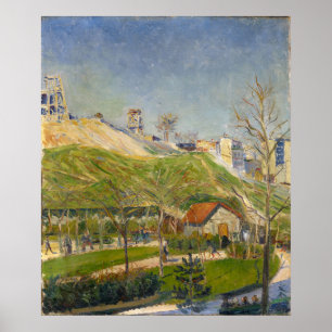 Der Square Saint-Pierre 1883-84 Poster