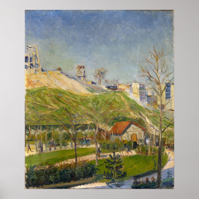 Der Square Saint-Pierre 1883-84 Poster (Vorne)