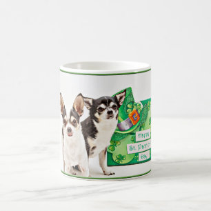 Der St. Patrick's Day Chihuahua Tasse