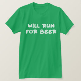 Der St. Patrick's Day läuft um grünes Bier. T-Shirt