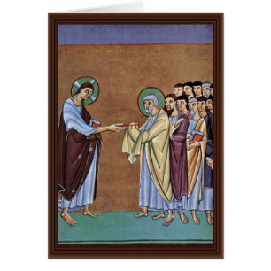 Der St Peter, der die Schlüssel durch Meister