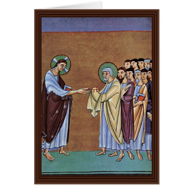Der St Peter, der die Schlüssel durch Meister (Vorne)