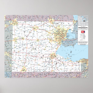 Der Staat der Metropotamie Poster