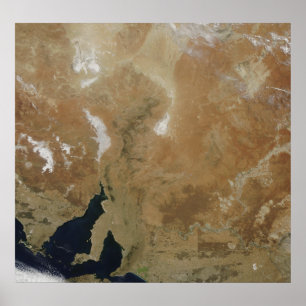 Der Staat Südaustraliens Poster