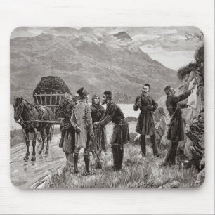 Der Staat von Irland Mousepad