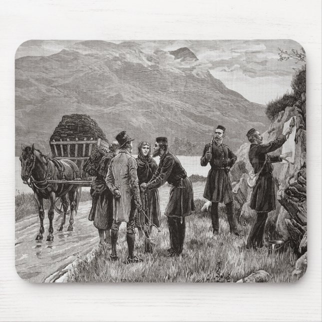 Der Staat von Irland Mousepad (Vorne)