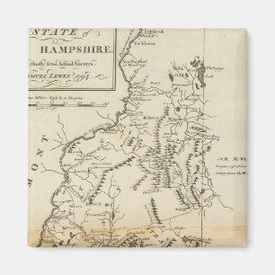 Der Staat von New Hampshire Magnet