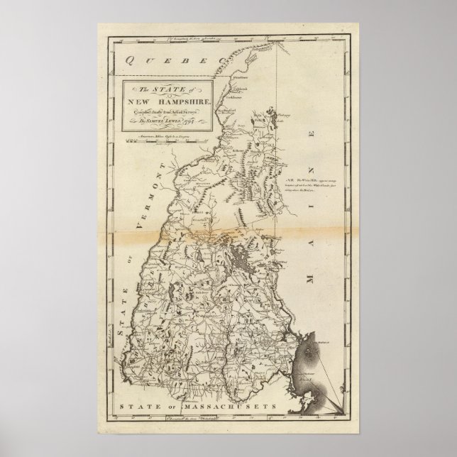 Der Staat von New Hampshire Poster (Vorne)