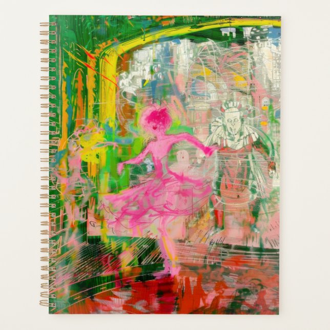 Der Stalker - Neon-Ballett-Chaos  Planer (Vorderseite)