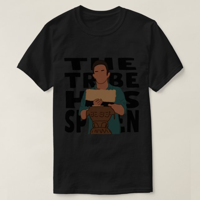 der Stamm hat gesprochen T-Shirt (Design vorne)