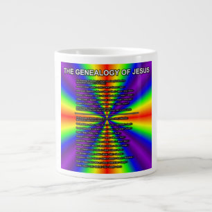 Der Stammbaum von Jesus Becher Jumbo-Tasse