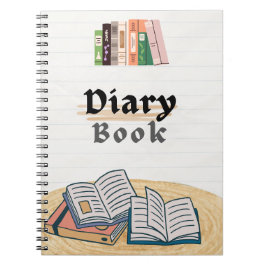 Der Stapel eines Schriftstellers Notizblock