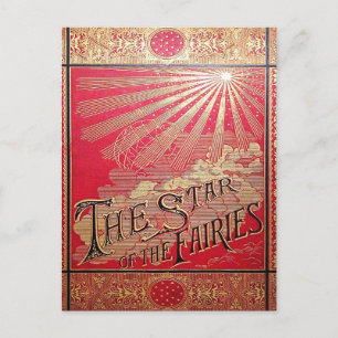 Der Star der Buchabdeckung von Fairies Postkarte