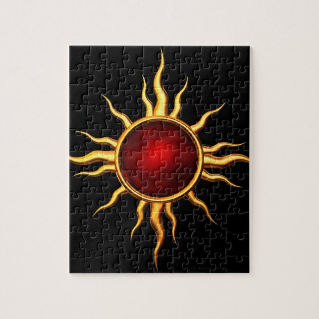 Der Star der Neuzeit: Ruby Sun Puzzle (Vertikal)