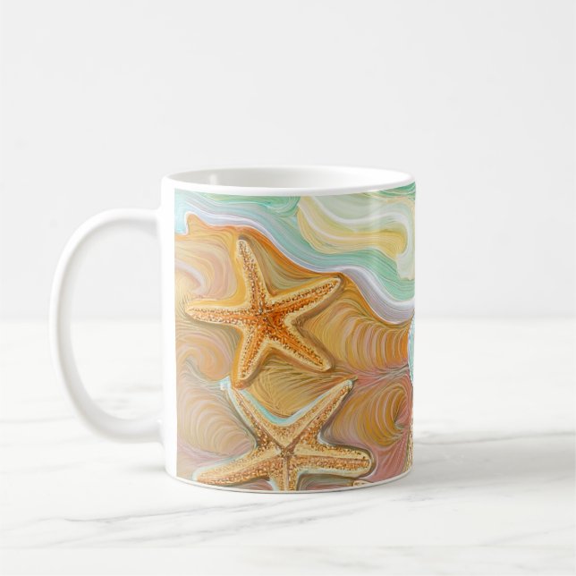 Der Star des Meeres Kaffeetasse (Links)