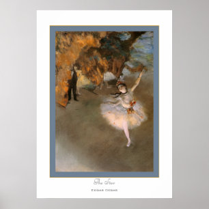 Der Star~ Edgar Degas Poster