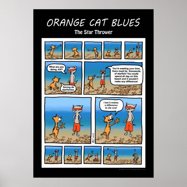 Der Star Thrower Poster (Vorne)