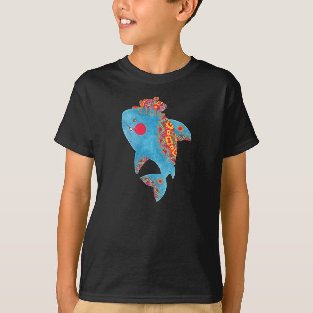 Der starke Haifisch T-Shirt (Vorderseite)
