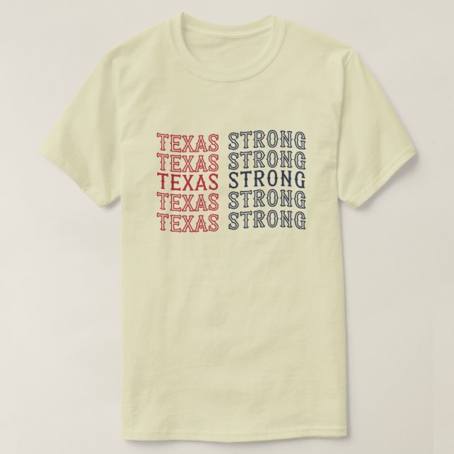Der starke T - Shirt des Patriot Country Texas (Design vorne)