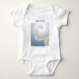 DER STÄRKSTE MANN BABY STRAMPLER