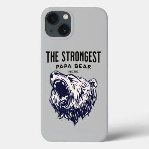 Der stärkste Papa-Bär, Vatertag personalisieren Case-Mate iPhone Hülle