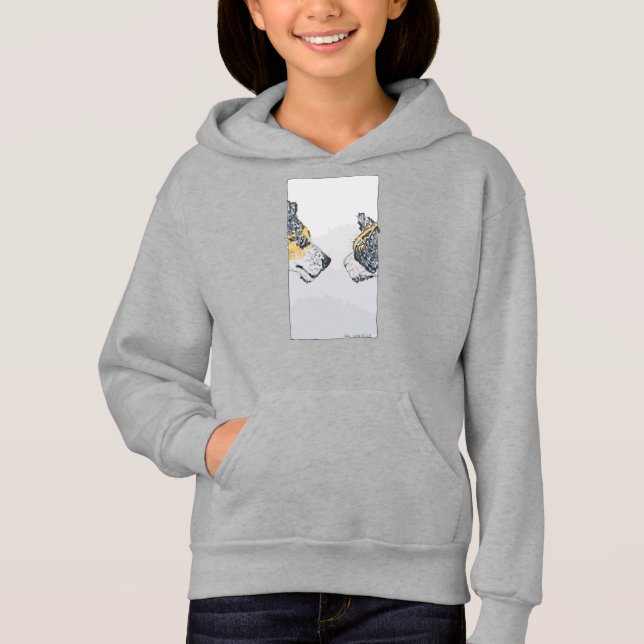 Der starre Blick Hoodie (Vorderseite)