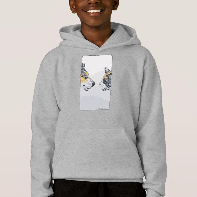 Der starre Blick Hoodie (Vorderseite)