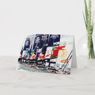 Der Start Feiertagskarte