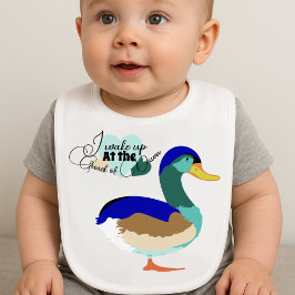 Der Stechgang: wunderschöne Mallardente Babylätzchen