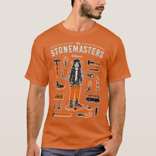 Der Stein beherrscht das California Rock Climbing T-Shirt