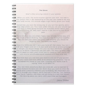 Der Stein Notizblock