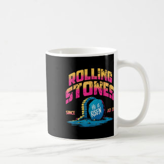 Der Stein wurde weggeschleudert, er ist live Retro Kaffeetasse