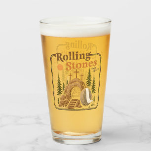 Der Stein wurde weggeworfen, um zu Ostern zu werde Glas