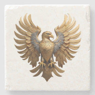Der Steinadler Steinuntersetzer