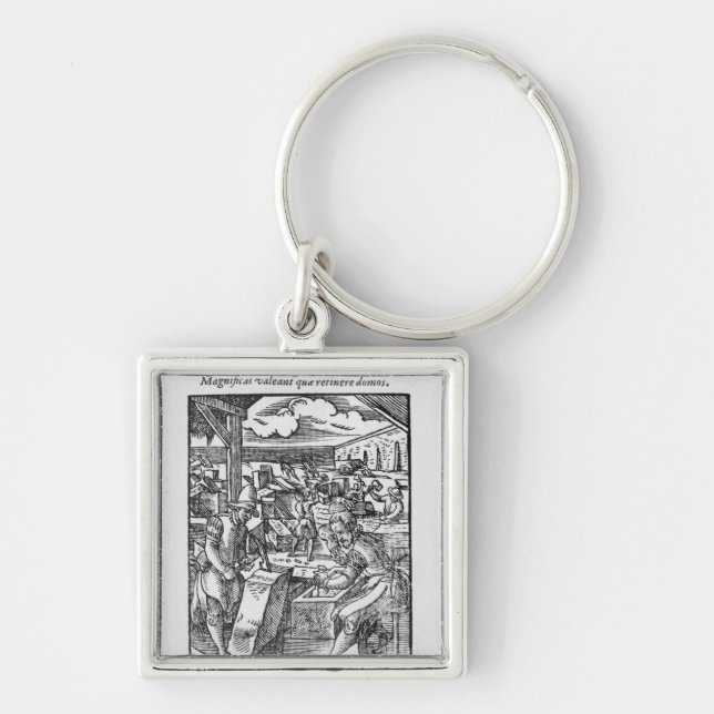 Der Steinschneider Schlüsselanhänger (Vorne)