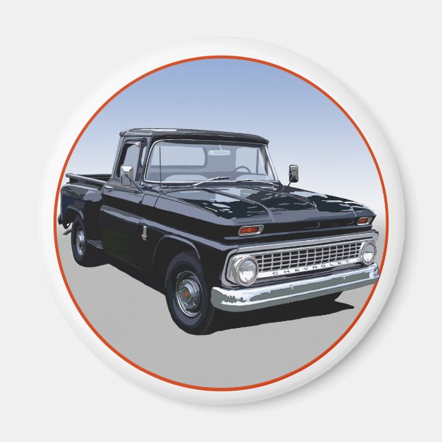 Der Stepside von 1963 Magnet (Vorne)