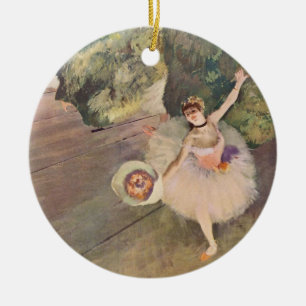 Der Stern des Balletts durch Edgar Degas Keramik Ornament