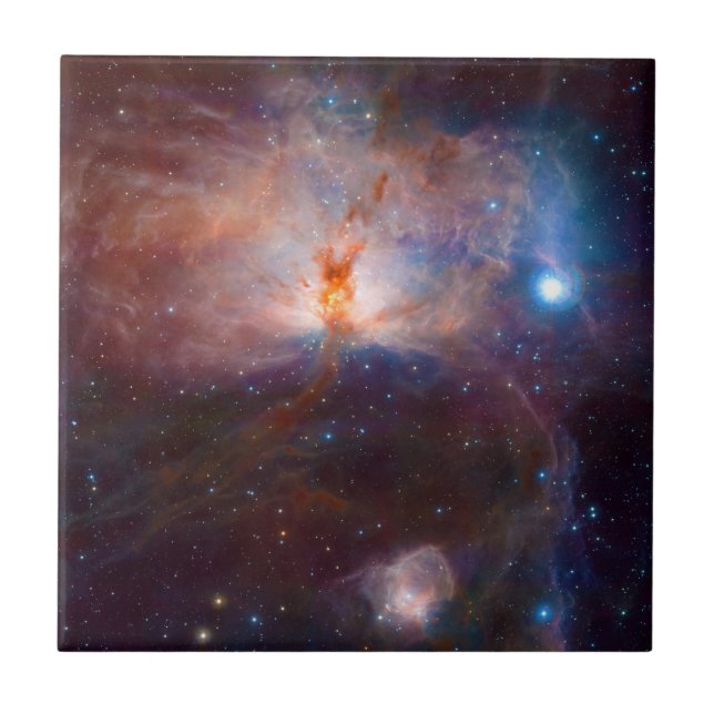 Der Stern des Flammen-Nebelfleck-NGC 2024, der Fliese (Vorderseite)