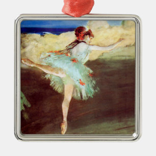 Der Stern: Tänzerin auf den Fußspitzen von Degas Ornament Aus Metall