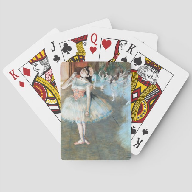 Der Stern von Edgar Degas Spielkarten (Rückseite)