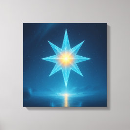 Der Stern von Winterborn Leinwanddruck