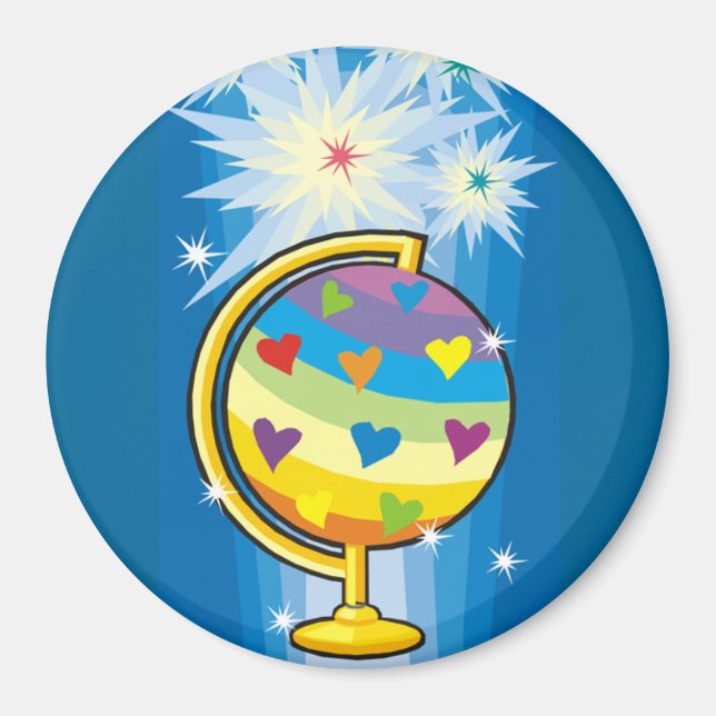 Der Sternenglobe - Magnet (Vorne)