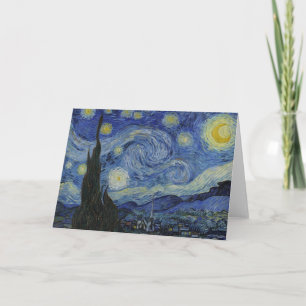 Der Sternenhimmel, Ölgemälde, Vincent Van Gogh Karte