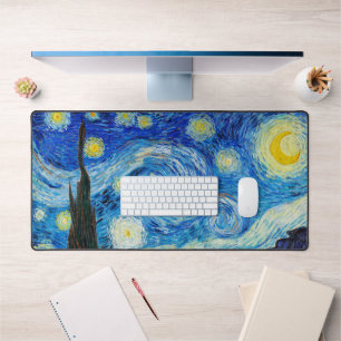 Der Sternenhimmel Van Gogh Schreibtischunterlage