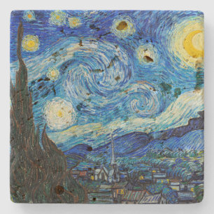 Der Sternenhimmel Van Gogh Steinuntersetzer