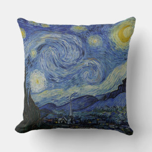 Der Sternenhimmel Vincent van Gogh 1889 Kissen