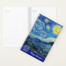 Der Sternenhimmel von Van Gogh | Benutzerdefiniert Planer