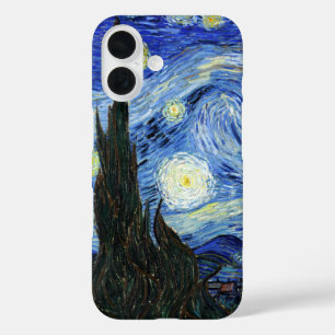 Der Sternenhimmel von Vincent Van Gogh iPhone 16 Hülle