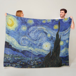 Der Sternenhimmel von Vincent Van Gogh Fleecedecke